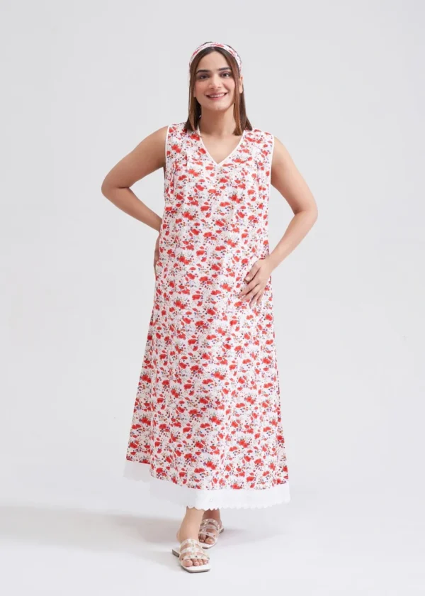 Elegant V-Neck Sleeveless Dress for Women